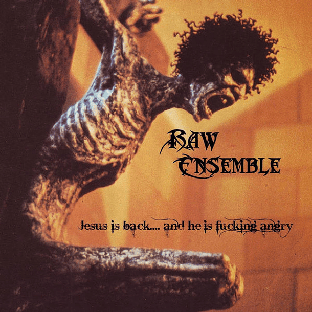 RAW ENSEMBLE - Jesus Is Back.... And He Is Fucking Angry DIGIPACK CD