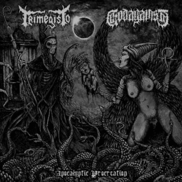 TRIMEGISTO / GODAGAINST - Apocalyptic Procreation CD