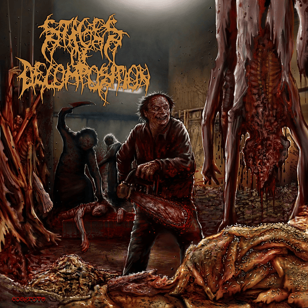 STAGES OF DECOMPOSITION - Piles Of Rotting Flesh DIGIPACK CD