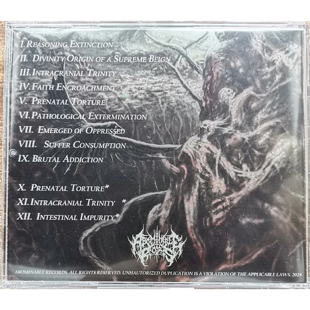 CD INFECTOLOGY Origin Of Pathological Extermination SLIPCASE 4