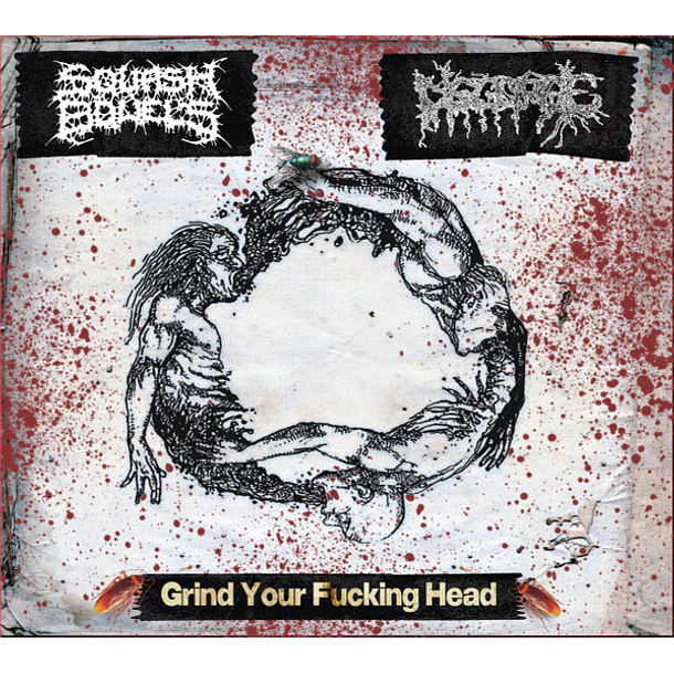 SQUASH BOWELS / DISGORGE Grind Your Fucking Head SPLIT DIGI CD