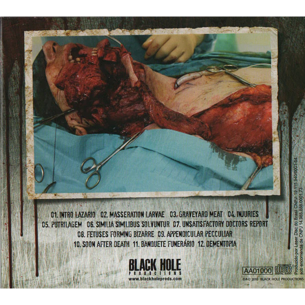 FLESH GRINDER Nómina Anatómica