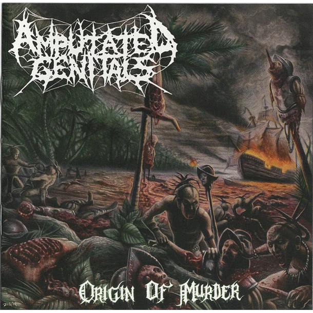 AMPUTATED GENITALS Origin Of Murder CD