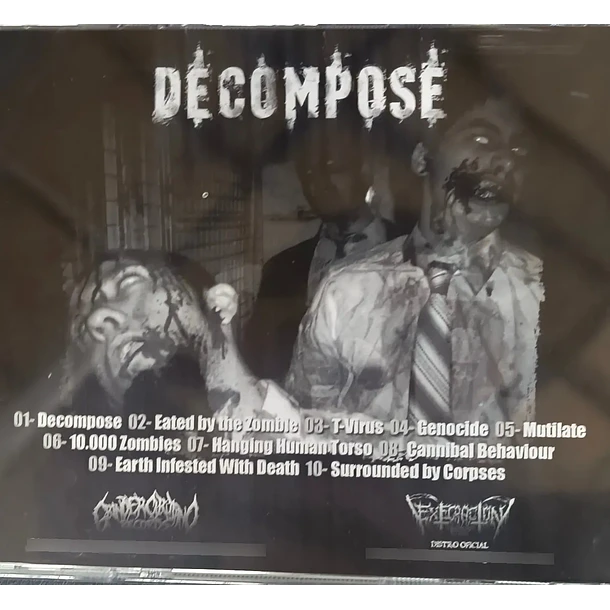 DECOMPOSE Zombie CD