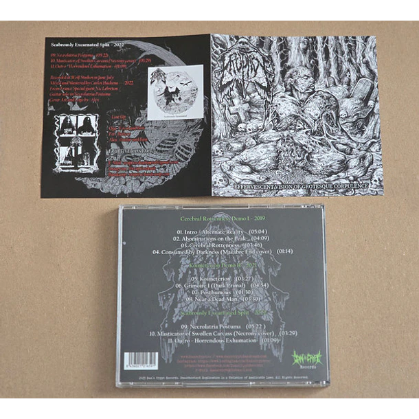 ERUPTIVE Effervescent Vision of Grotesque Corpulence CD