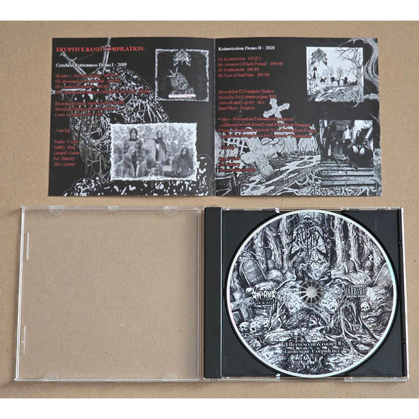 ERUPTIVE Effervescent Vision of Grotesque Corpulence CD 3