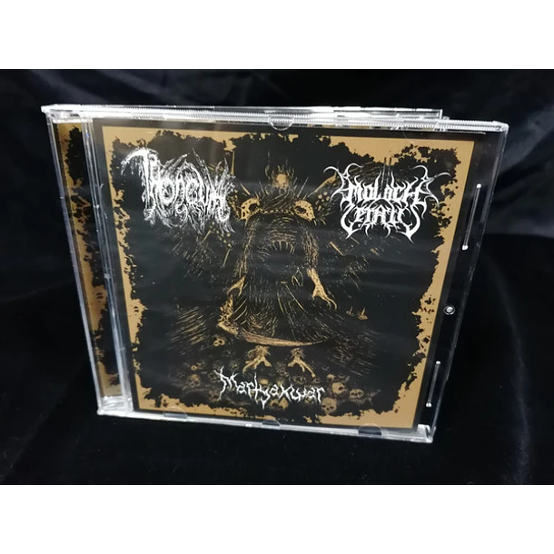 THRONEUM / MOLOCH LETALIS Martyaxwar SPLIT CD