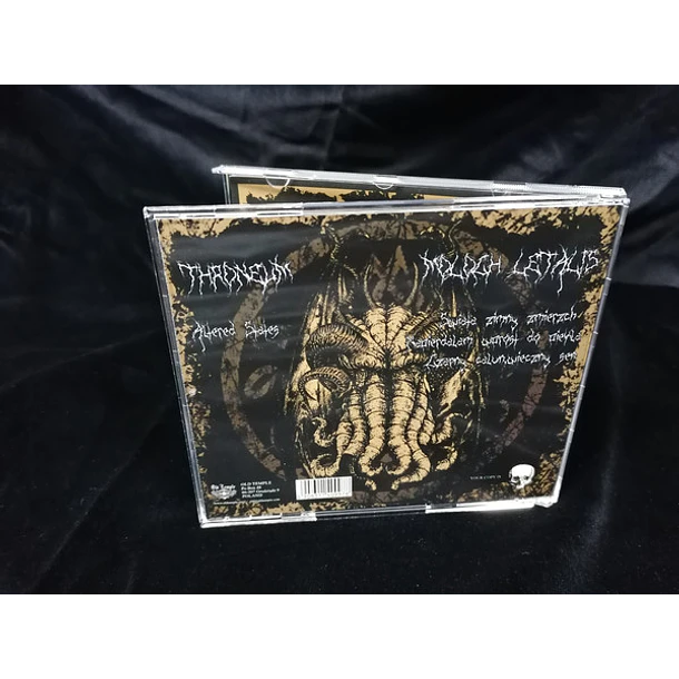 THRONEUM / MOLOCH LETALIS Martyaxwar SPLIT CD 4