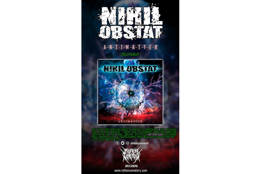 Nihil Obstat album pre orders available now!