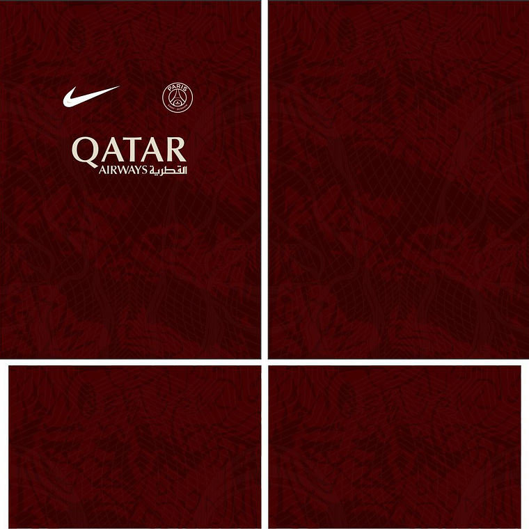 Paris Saint Germain 2023 Conceito Grunge 1