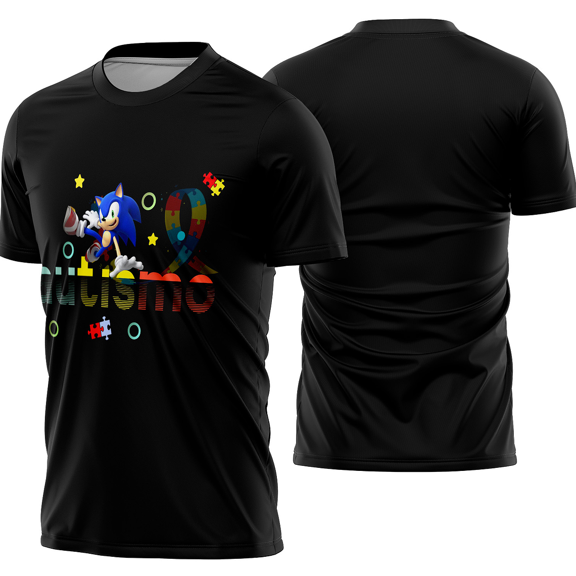 Arte estampa camisa Autismo Mod-28 1