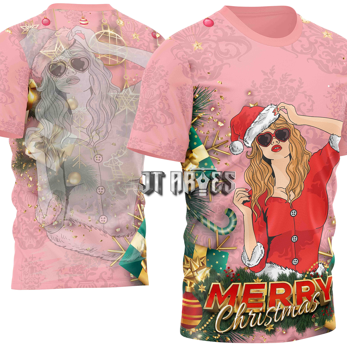Arte Vetor Camisa Natal Mod-37 1