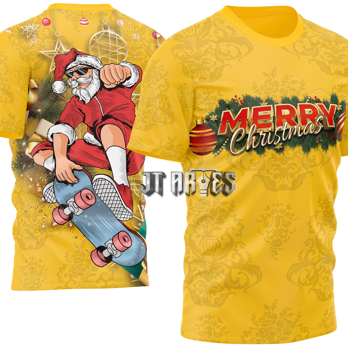 Arte Vetor Camisa Natal Mod-36 1