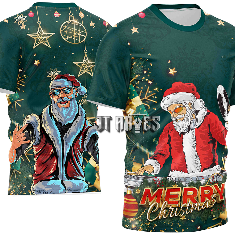 Arte Vetor Camisa Natal Mod-32 1