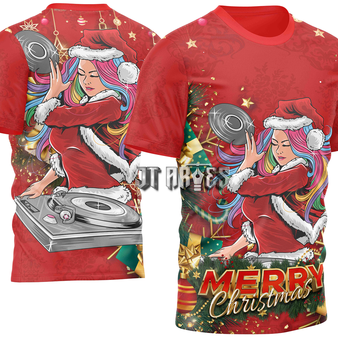 Arte Vetor Camisa Natal Mod-38 1