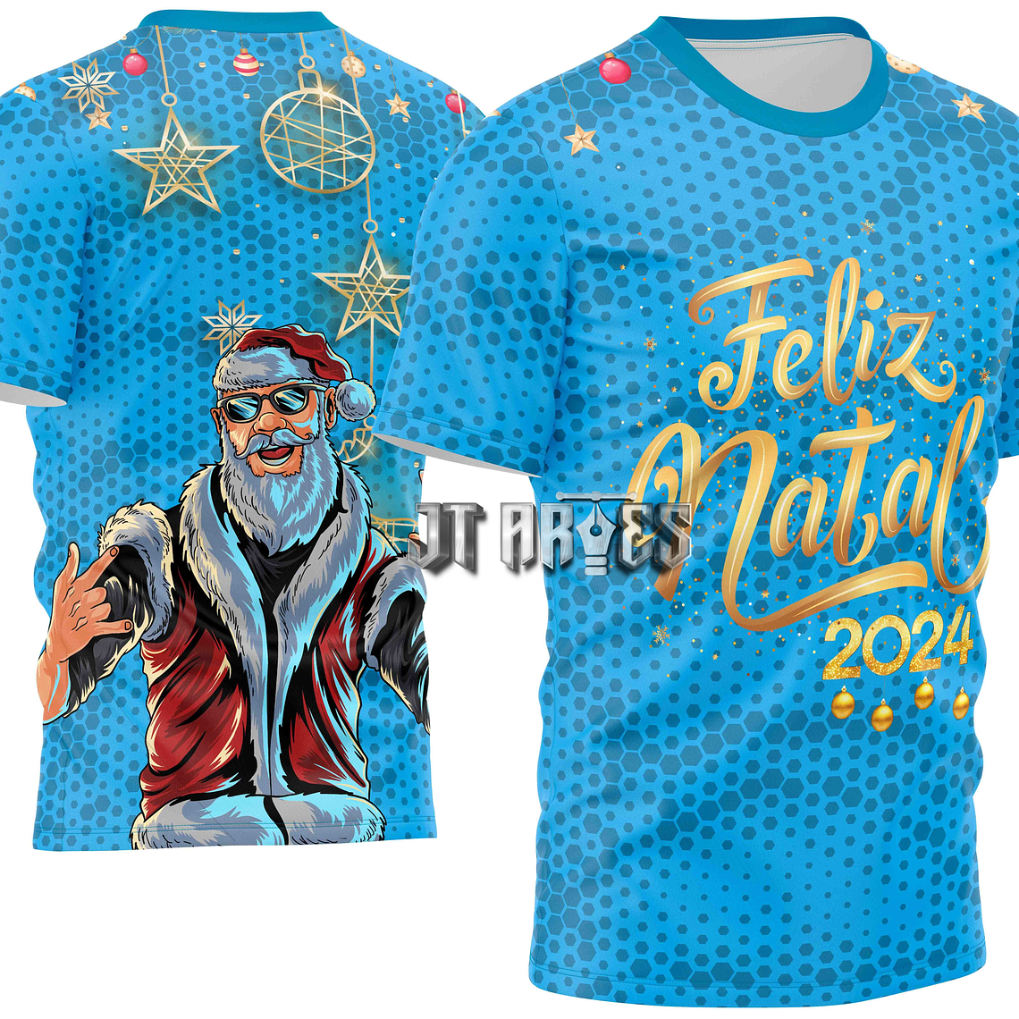 Arte Vetor Camisa Natal Mod-29 1