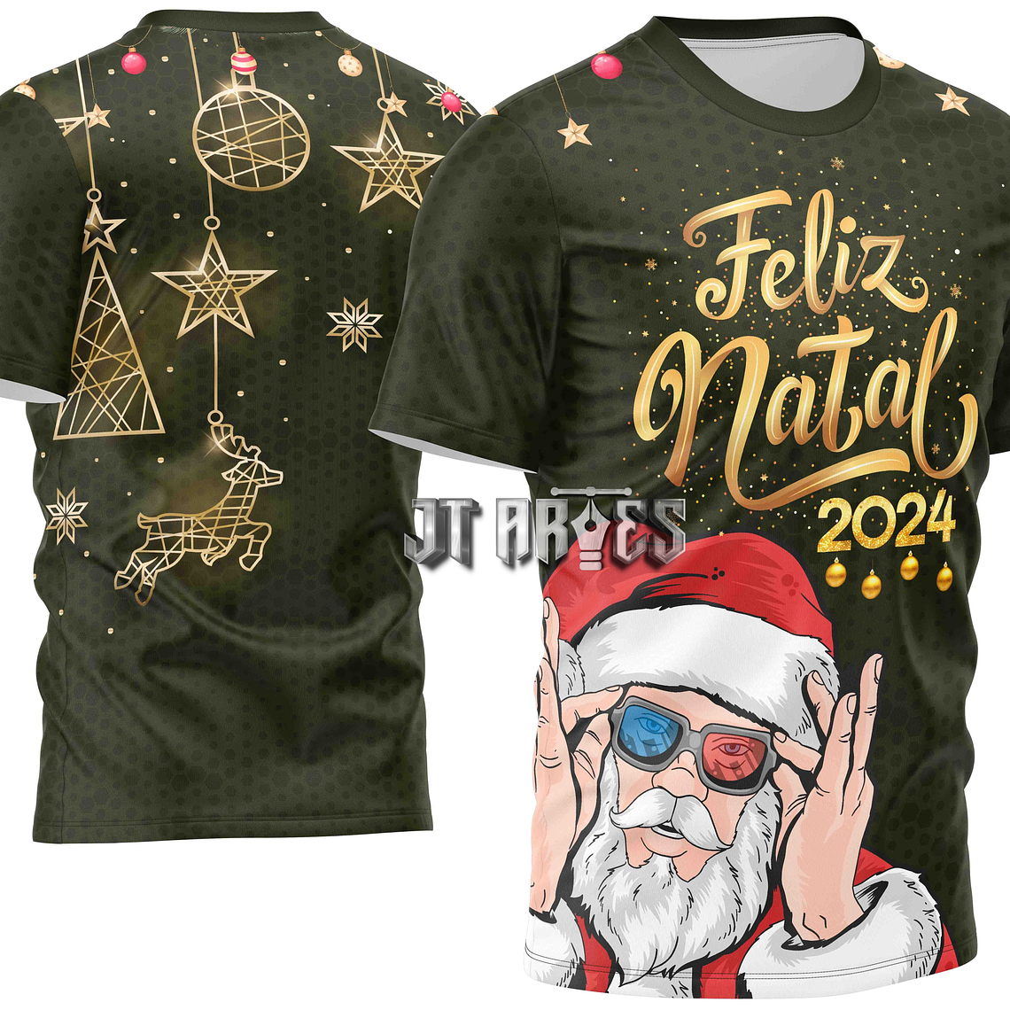 Arte Vetor Camisa Natal Mod-28 1