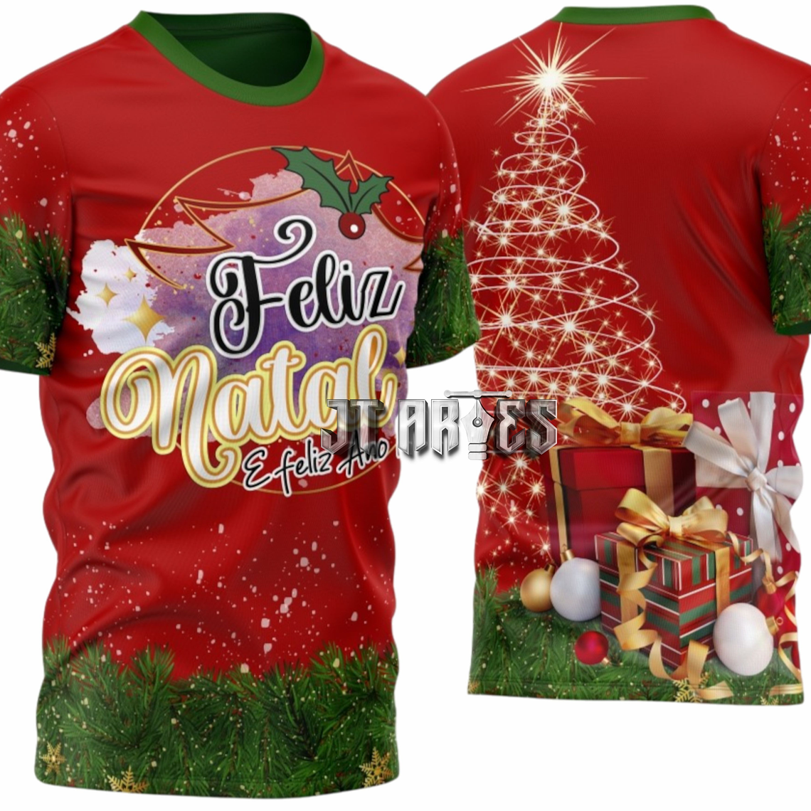 Arte Vetor Camisa Natal Mod-22 1
