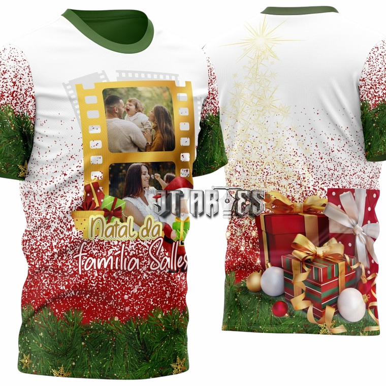 Arte Vetor Camisa Natal Mod-19 1