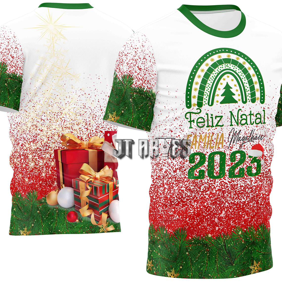 Arte Vetor Camisa Natal Mod-17 1