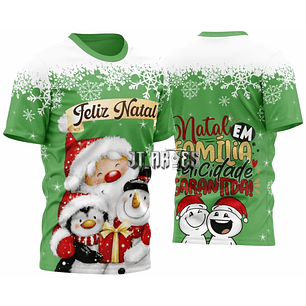 Arte Vetor Camisa Natal Mod-15