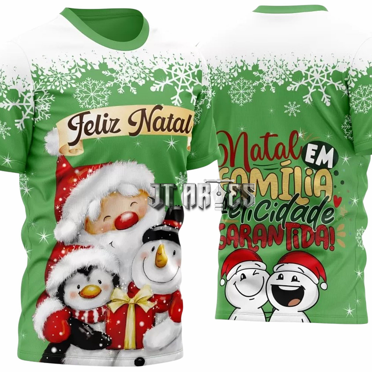 Arte Vetor Camisa Natal Mod-15 1
