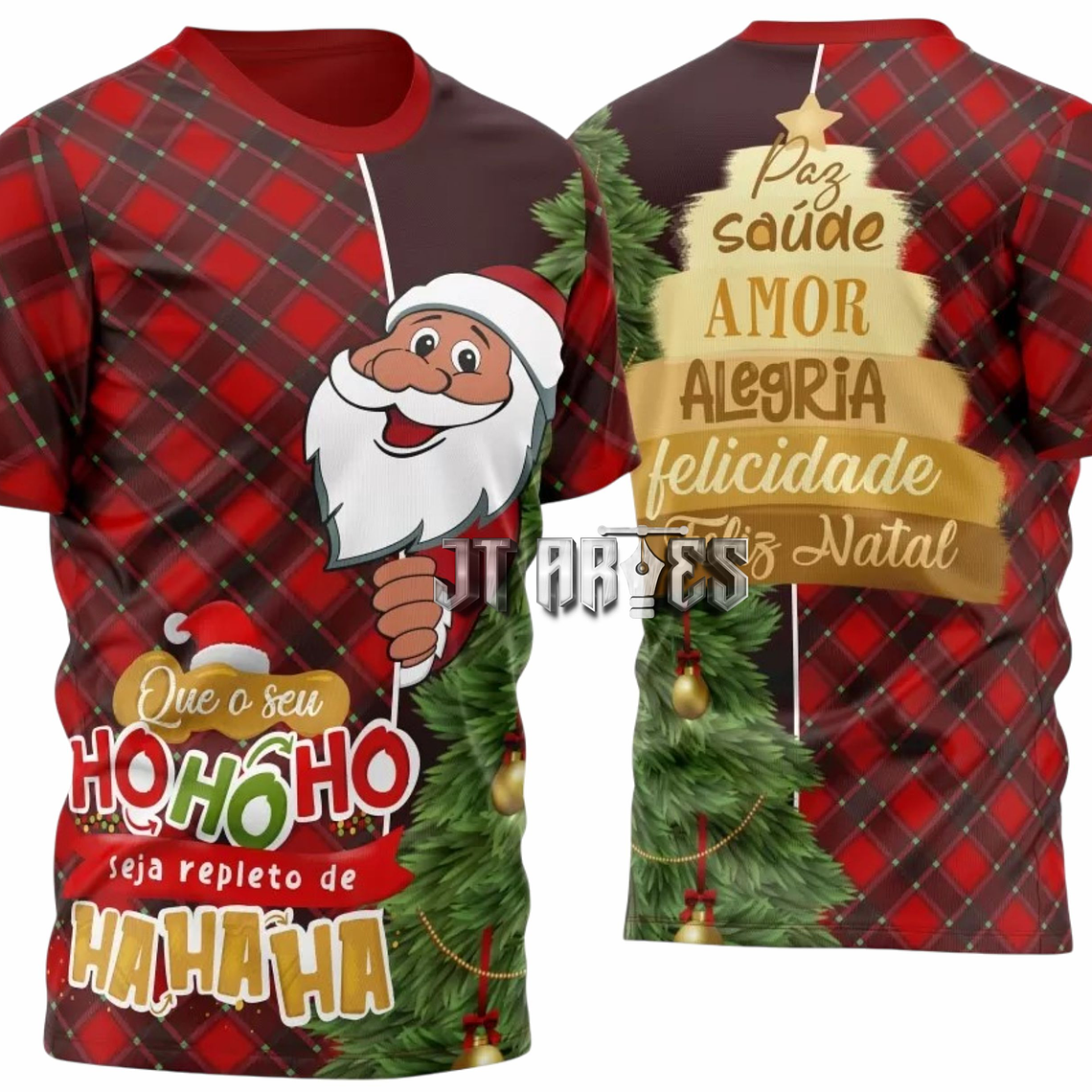 Arte Vetor Camisa Natal Mod-13 1
