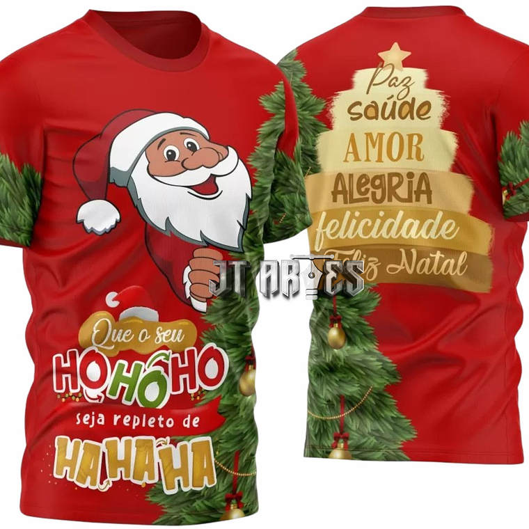 Arte Vetor Camisa Natal Mod-12 1