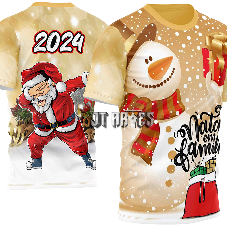 Arte Vetor Camisa Natal Mod-11 1