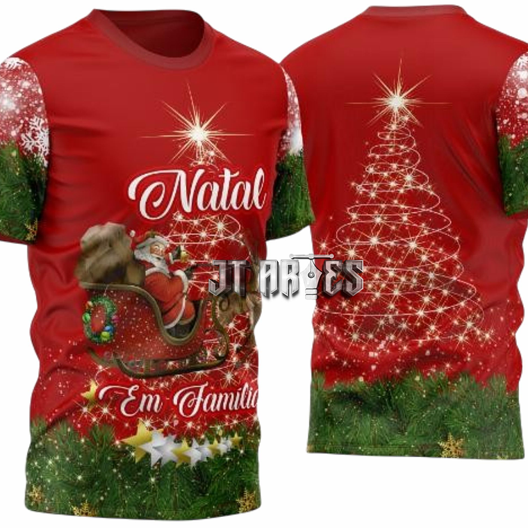 Arte Vetor Camisa Natal Mod-9 1