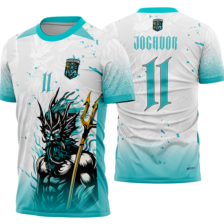Arte Vetor Camisa Interclasse Poseidon Mod-833 1
