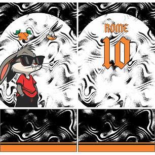 Arte Vetor Camisa Interclasse Pernalonga Mod-697