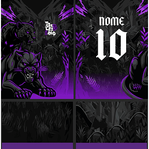 Arte Vetor Camisa Interclasse Pantera Mod-692