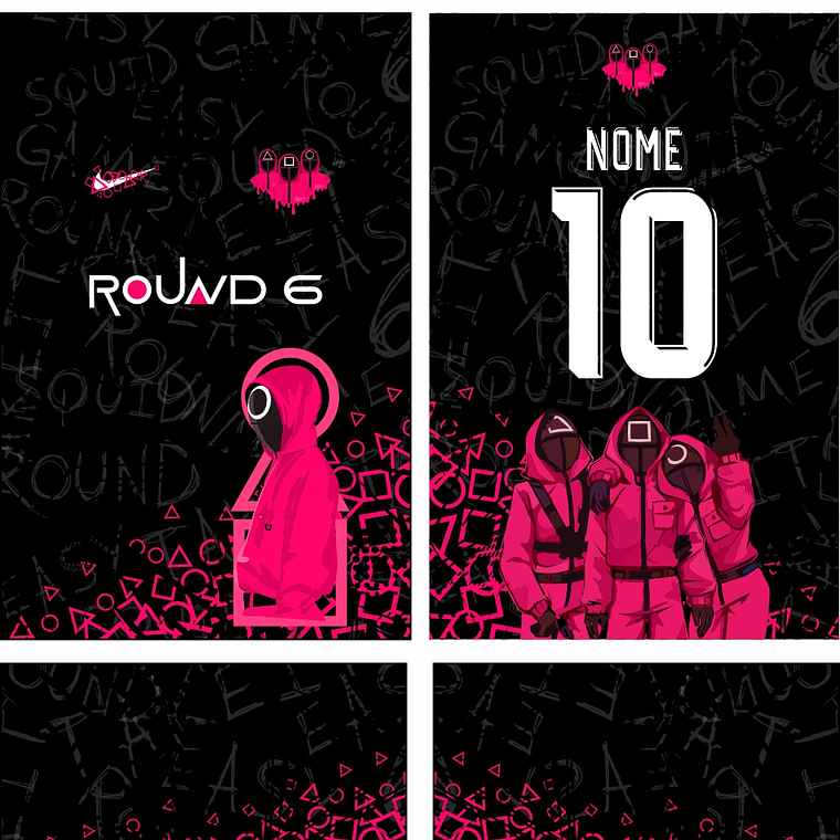 Arte Vetor Camisa Interclasse round Mod-686 1