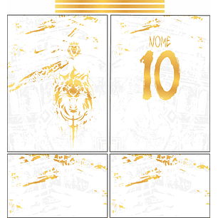 Arte Vetor Camisa Interclasse Leão Mod-682