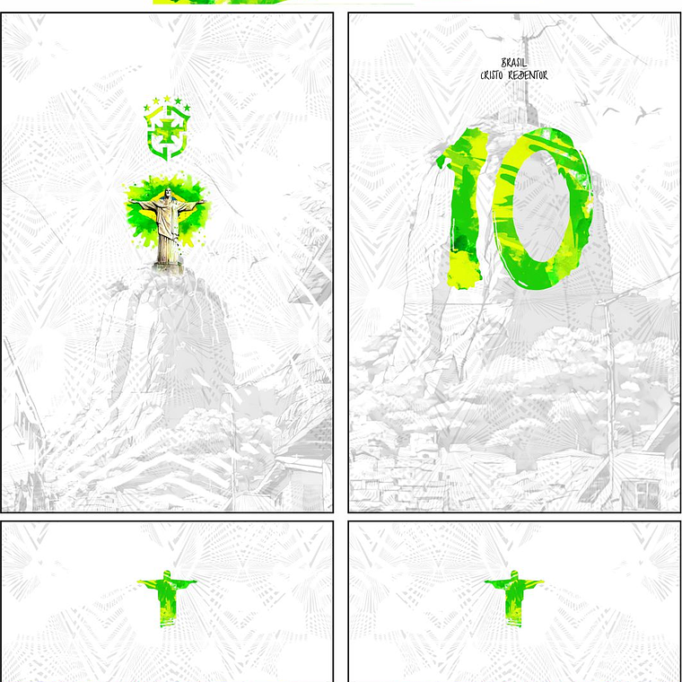 Arte Vetor Camisa Interclasse Cristo Mod-660 1