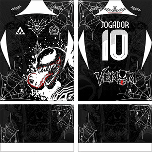 Arte vetor camisa Interclasse Venom Mod-642