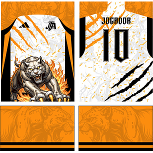 Arte Vetor Camisa Interclasse Trigre Mod-636