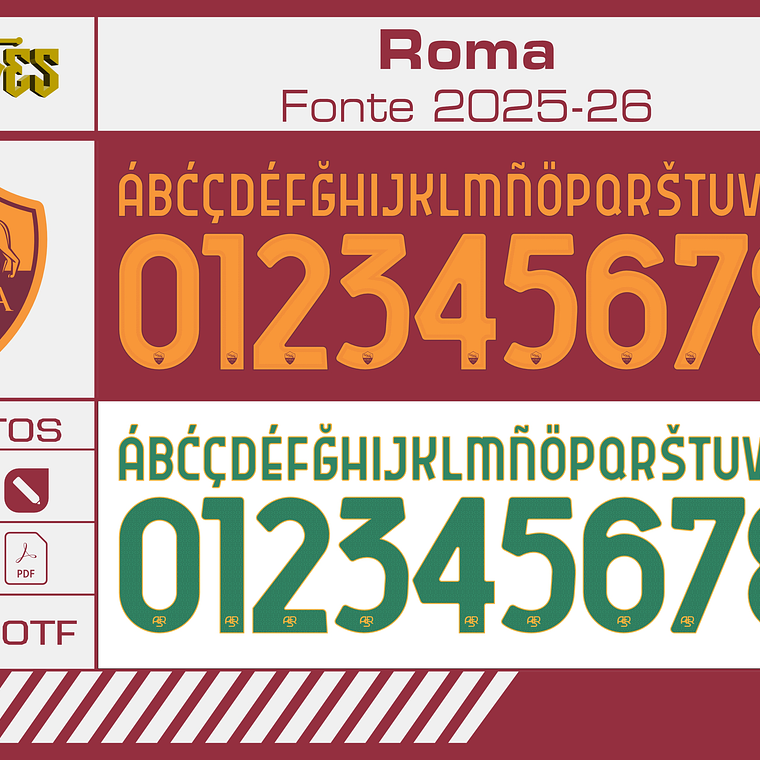 Fonte AS Roma 2025 2026 1