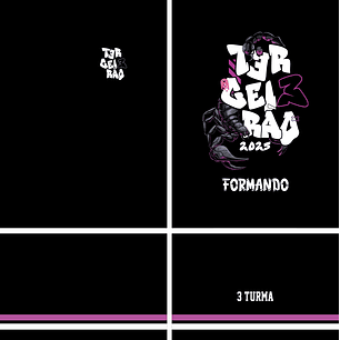 Arte Vetor Camisa Terceirão Escorpião Mod-309