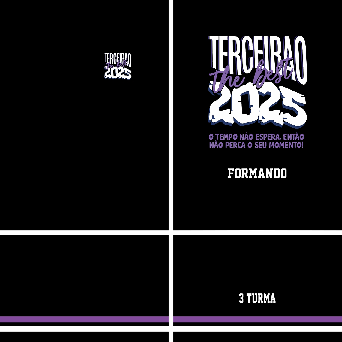 Arte Vetor Camisa Terceirão Frase Mod-304 1