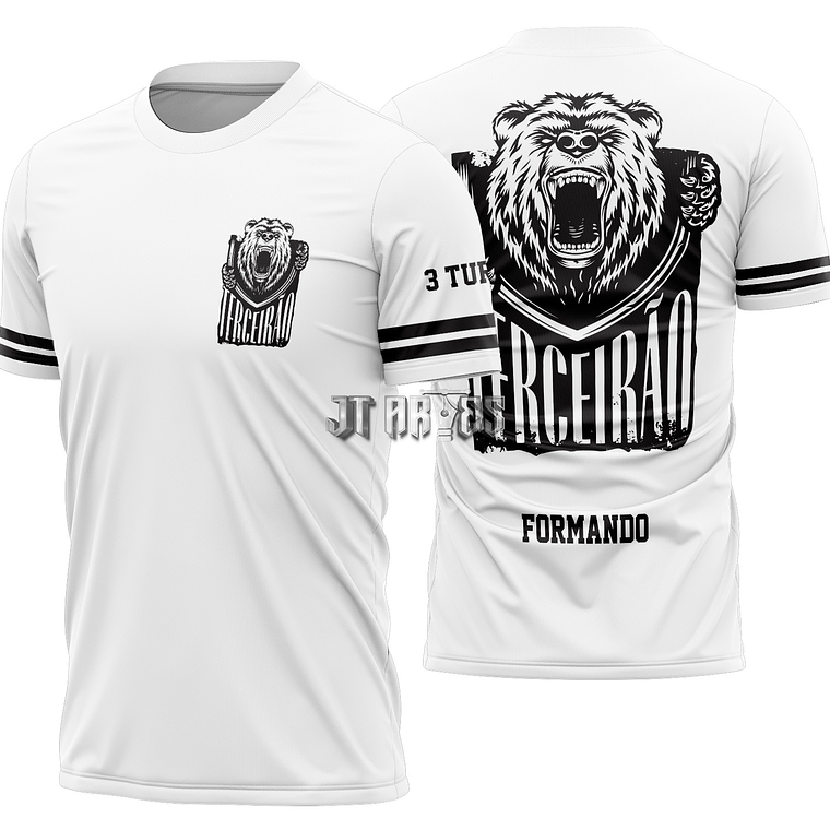 Arte Vetor Camisa Terceirão Urso Mod-299 1