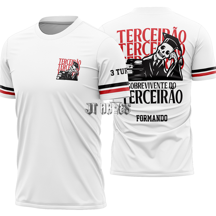 Arte Vetor Camisa Terceirão Frase Mod-298 1