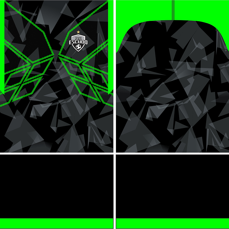 Arte Vetor Camisa Futebol Amador Mod-405 1