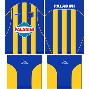 Arte Vetor Camisa Rosario Central Local 2006-2007