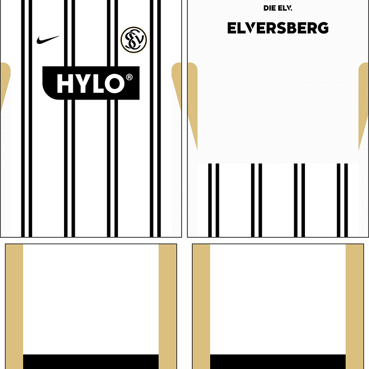 Arte Vetor Camisa SV Elversberg Local 2025-2026 1