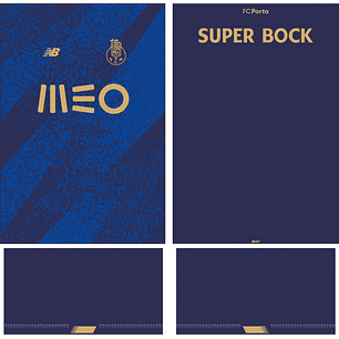 Arte Vetor Camisa FC Porto Visita 2021-2022