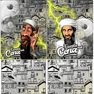 Arte estampa camisa Quebrada-mod-11