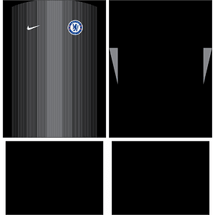 Arte Vetor Camisa Chelsea goleiro 2025-2026