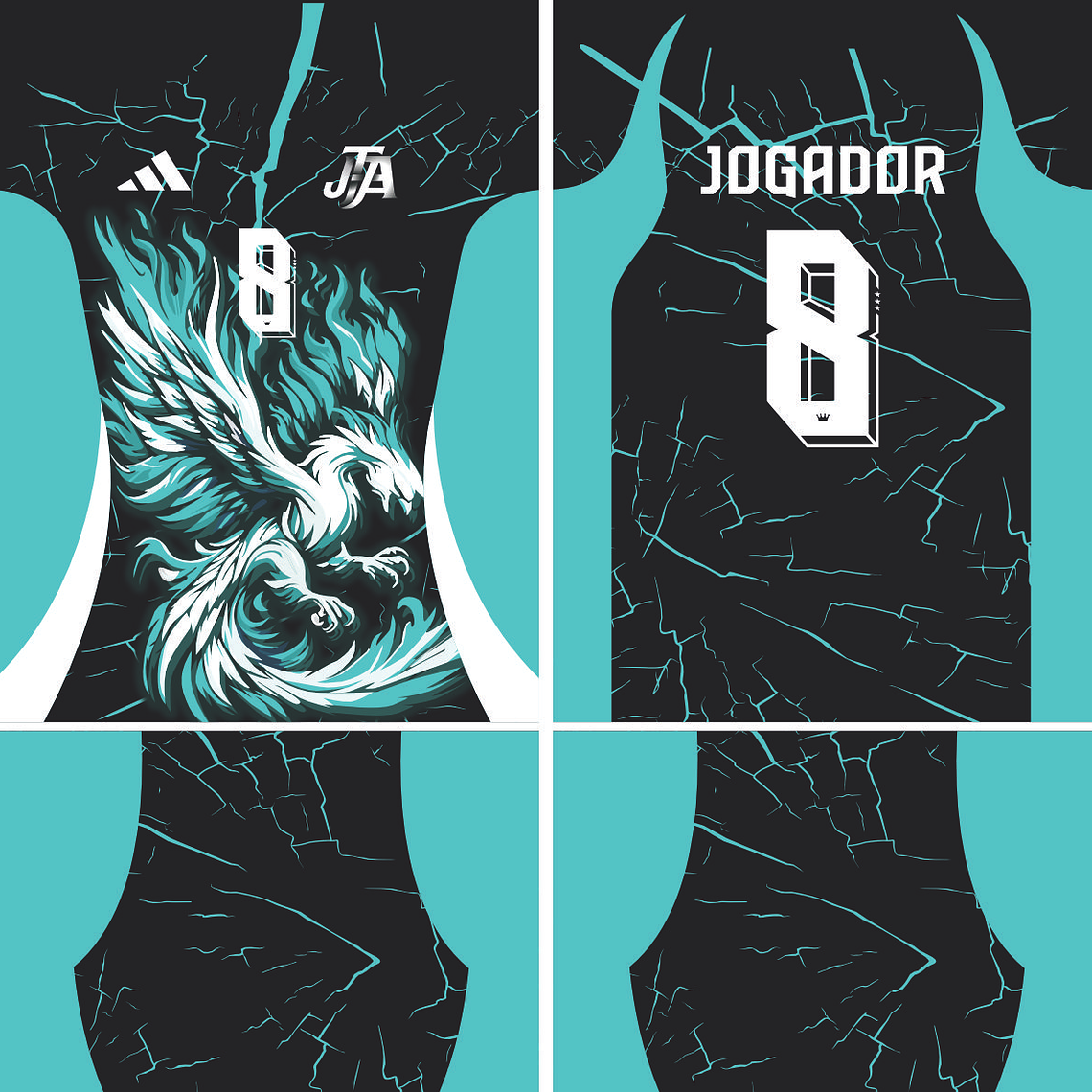 Arte Vetor Camisa Interclasse Fenix Mod-626 1